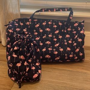 Vera Bradley Duffel and Ditty bag